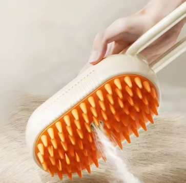 Brosse Vapeur Spa 3-en-1 pour Chats & Chiens