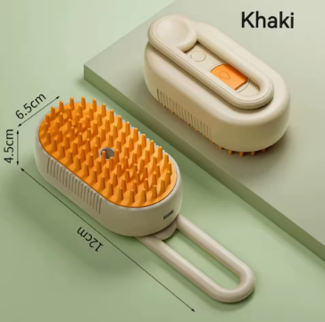 Brosse Vapeur Spa 3-en-1 pour Chats & Chiens